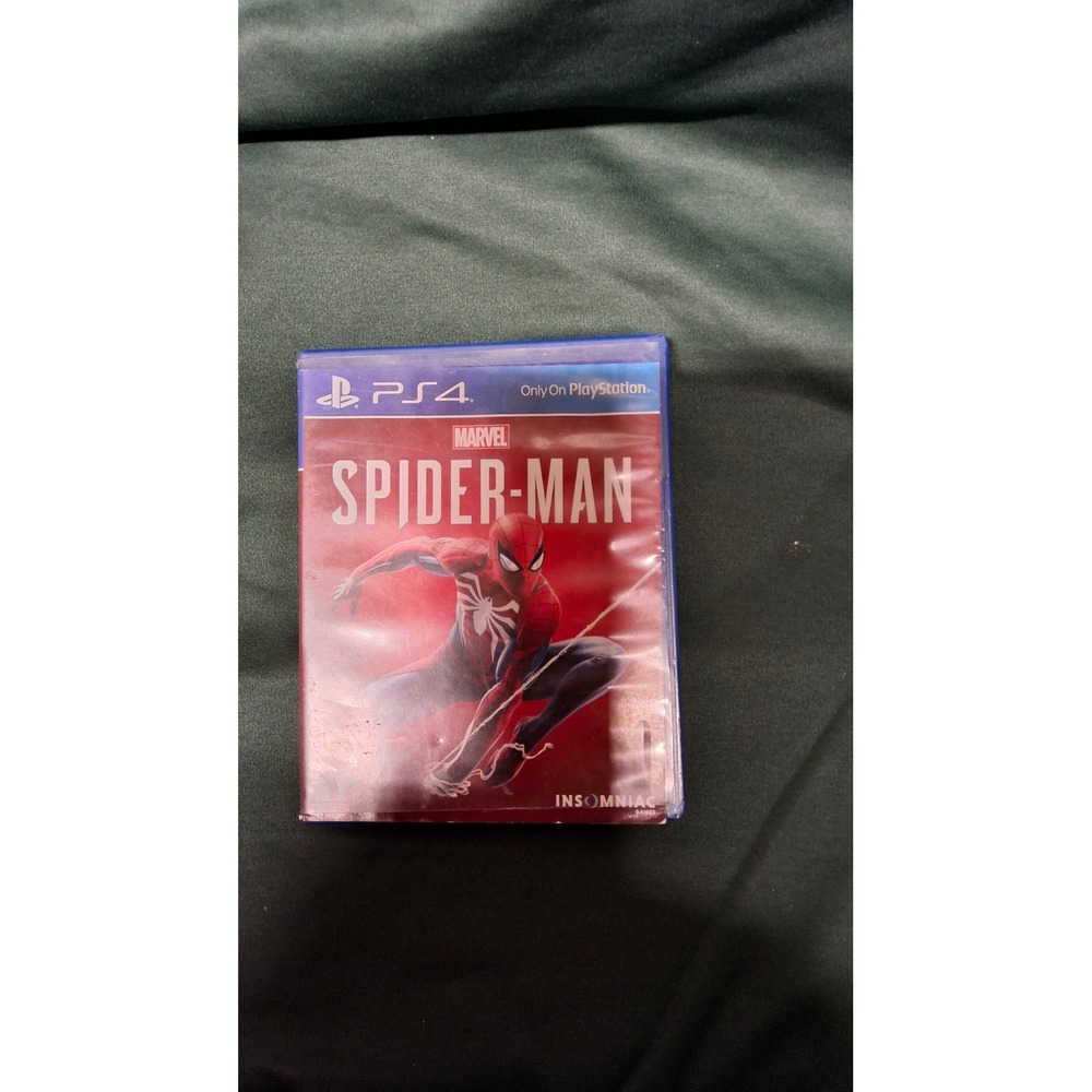 Marvel Spider-Man PS4 PlayStation 4 Video Game Insomniac Games Disc & Case/ B7